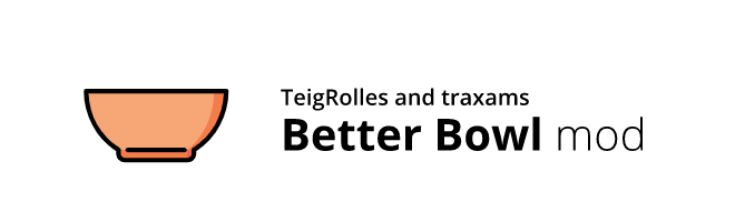 banner image for the BetterBowl mod