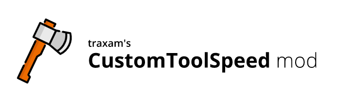 banner image for the Custom Tool Speed mod